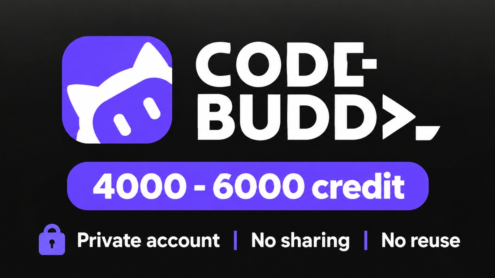 Refresh Token Codebuddy CN 4000-5000 Credit — Rp24,000 | Geraikita